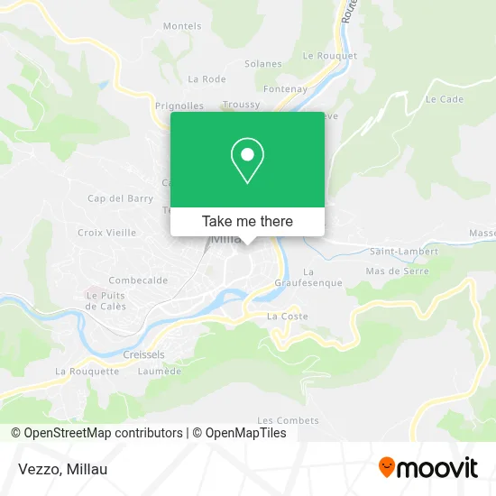 Vezzo map