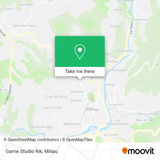 Game Studio Rik map
