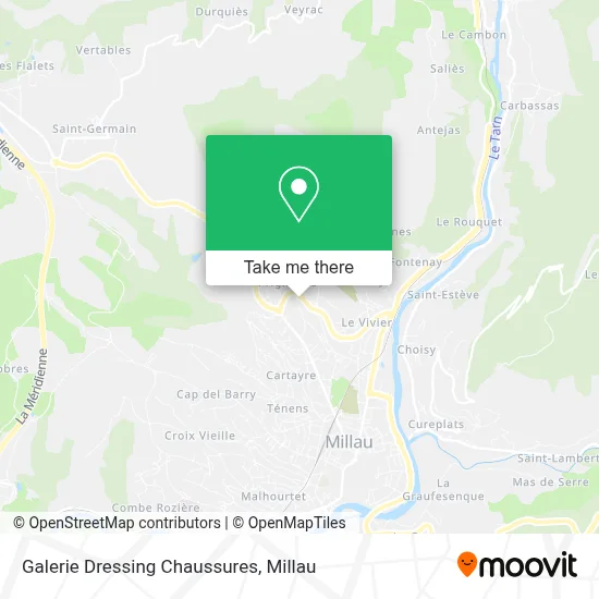 Galerie Dressing Chaussures map