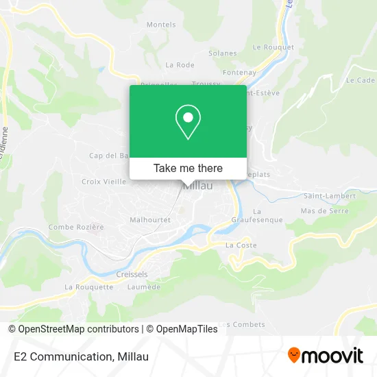 E2 Communication map