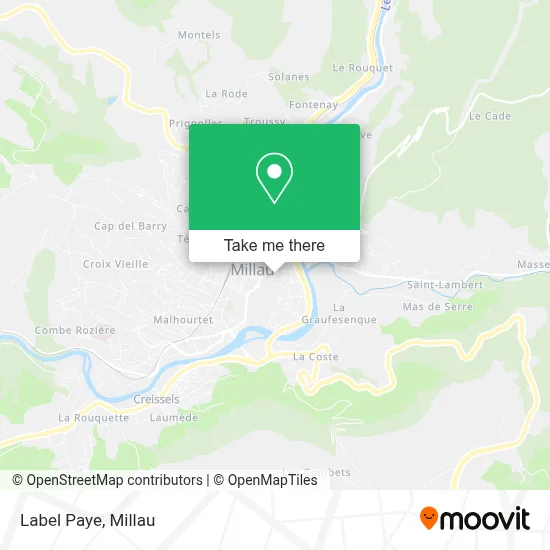 Label Paye map