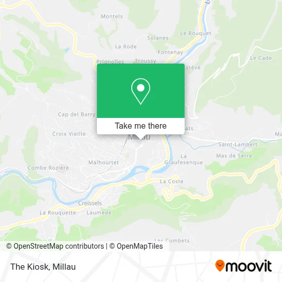 Le Kiosque map