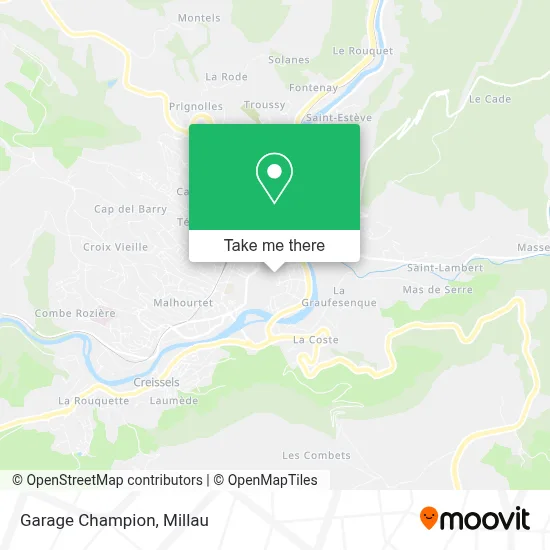 Garage Champion map