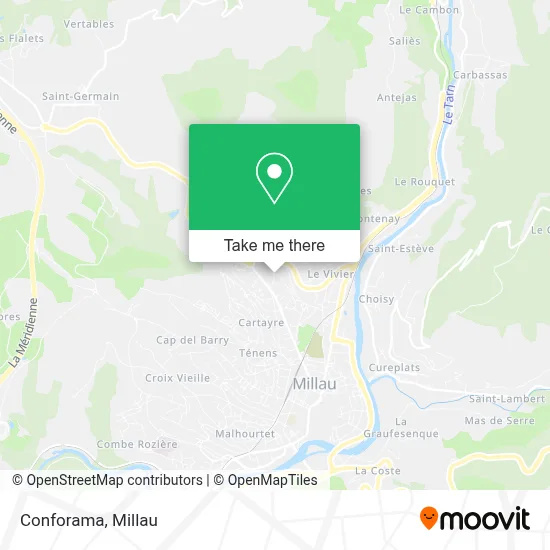Conforama map