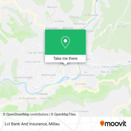 Lcl Bank And Insurance map