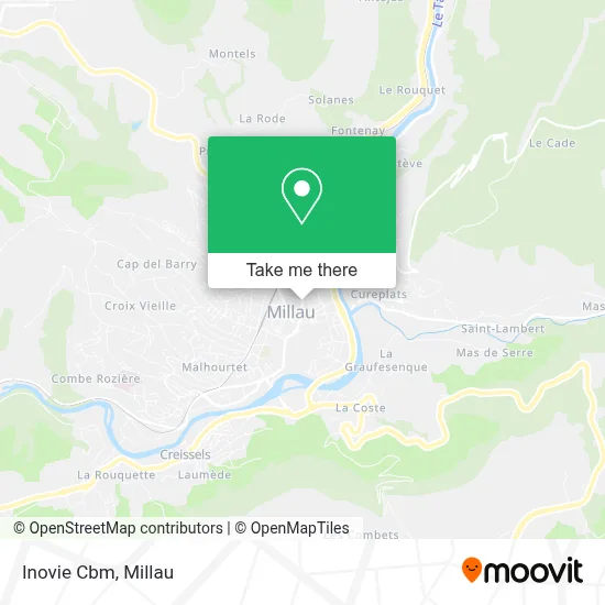 Inovie Cbm map