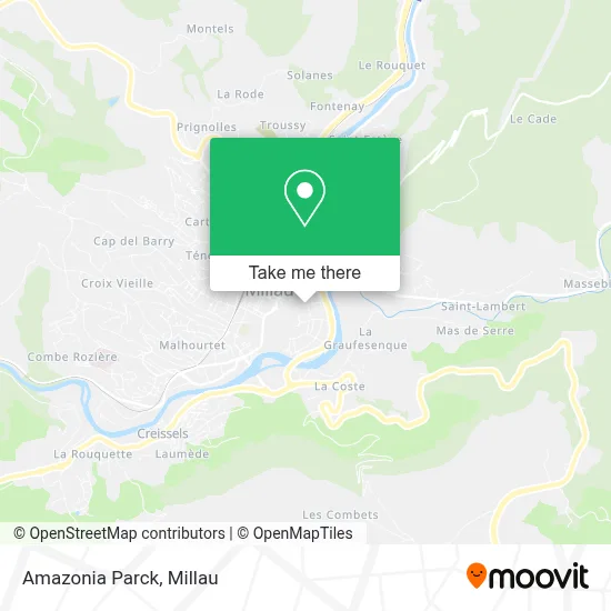 Amazonia Parck map