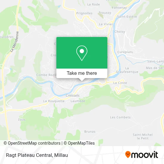 Ragt Plateau Central map