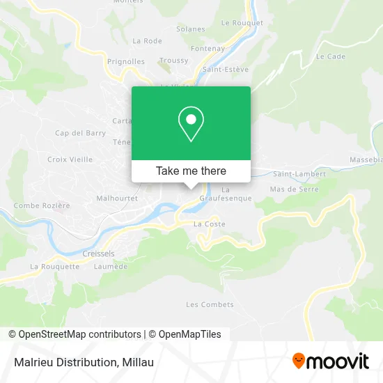Malrieu Distribution map