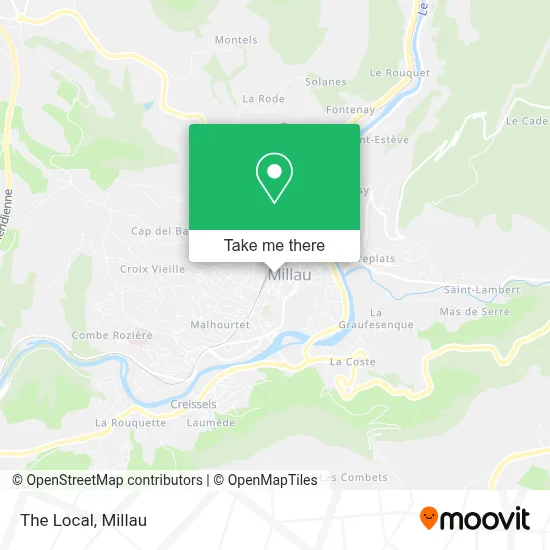 Le Local map