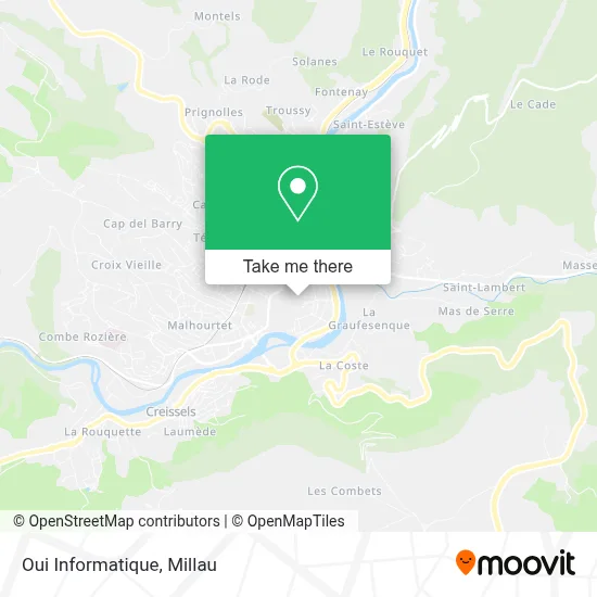 Oui Informatique map