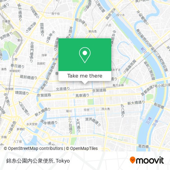 錦糸公園内公衆便所 map