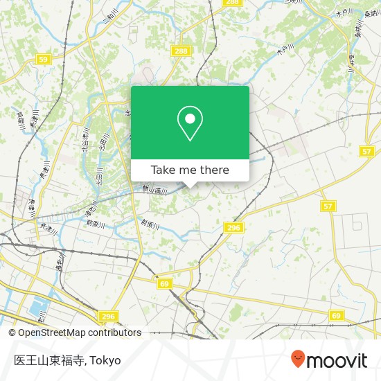医王山東福寺 map