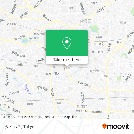 タイムズ map