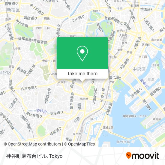 神谷町麻布台ビル map