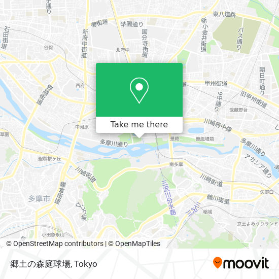 郷土の森庭球場 map