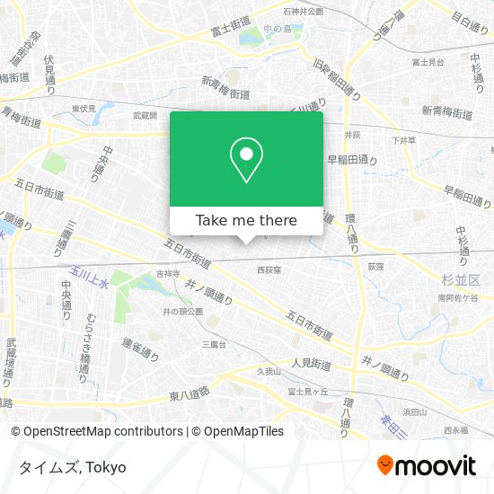 タイムズ map