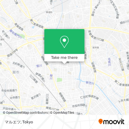 マルエツ map