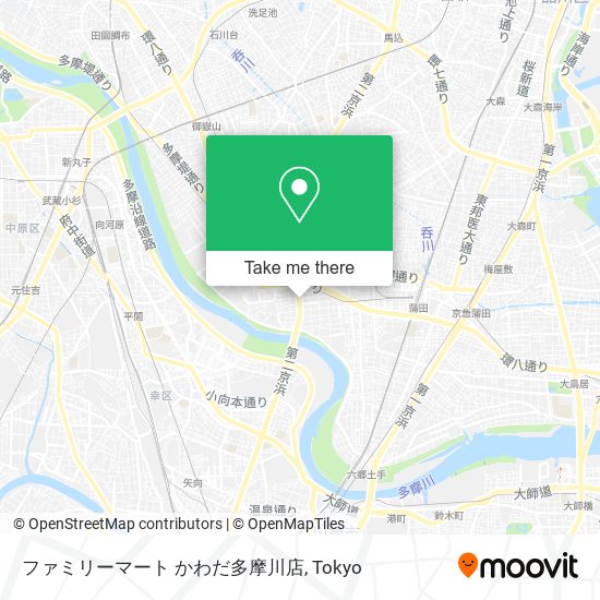 ファミリーマート かわだ多摩川店 map