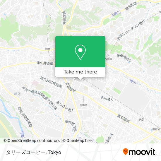 タリーズコーヒー map