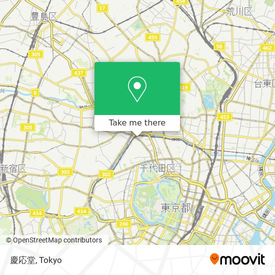 慶応堂 map