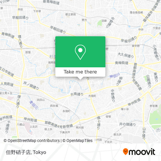 但野硝子店 map