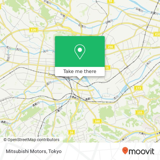 Mitsubishi Motors map