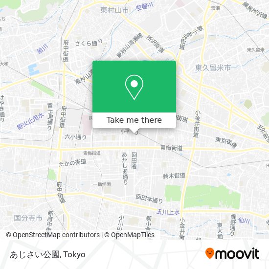 あじさい公園 map