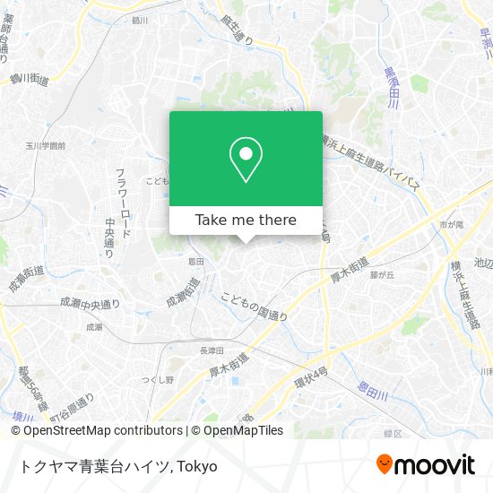 トクヤマ青葉台ハイツ map
