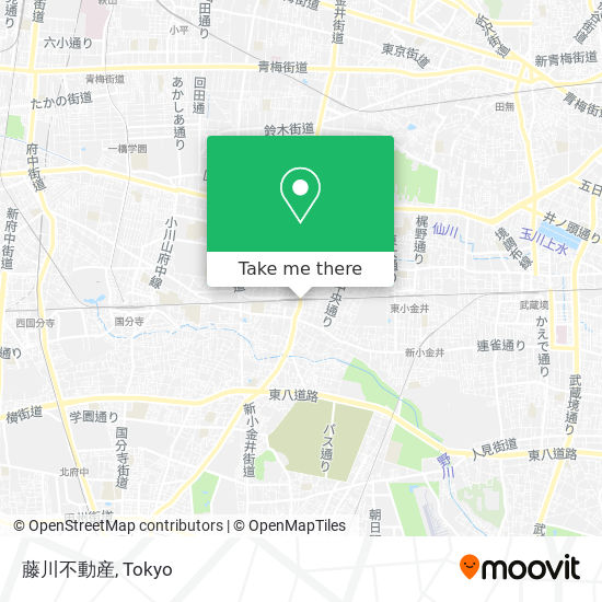 藤川不動産 map