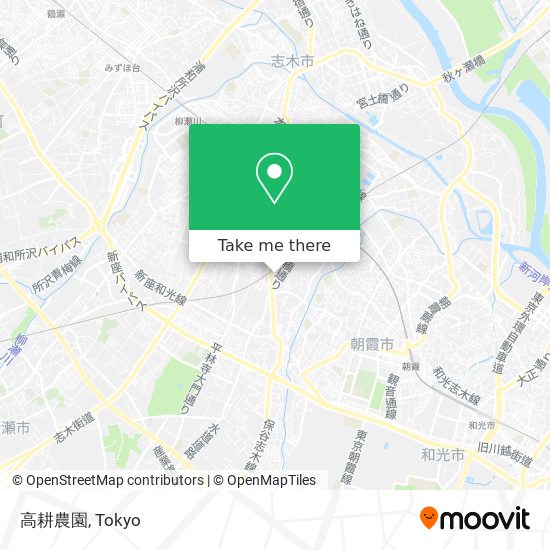 高耕農園 map