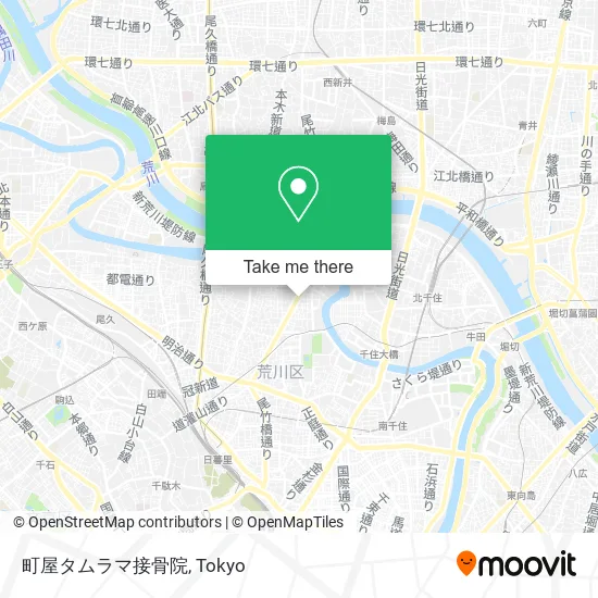 Tamura Ma Osteopathic Clinic map