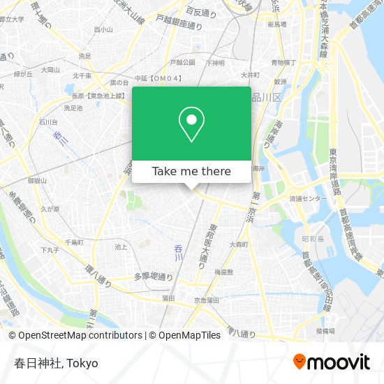 春日神社 map