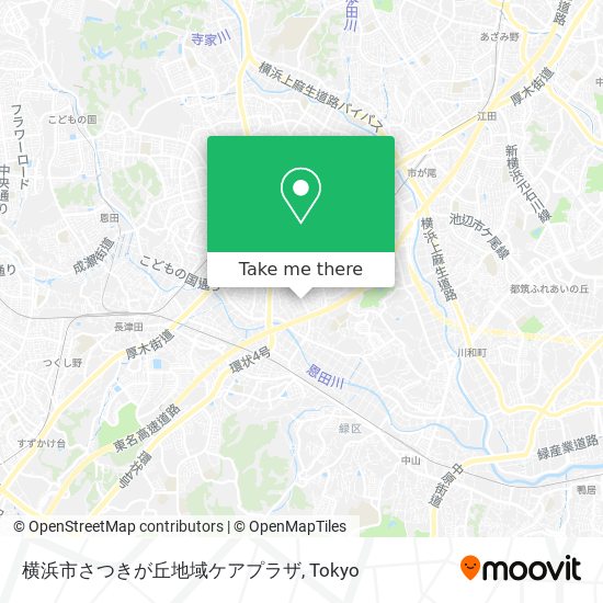 横浜市さつきが丘地域ケアプラザ map