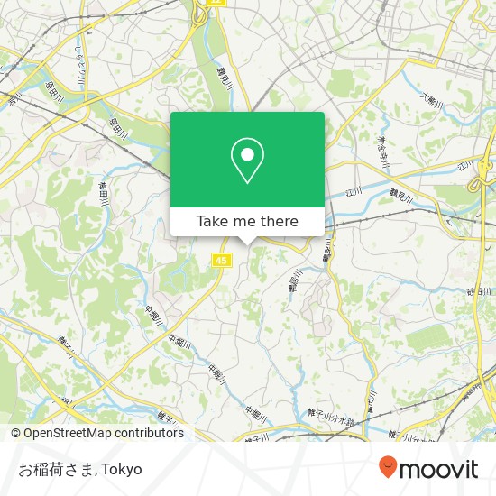 お稲荷さま map