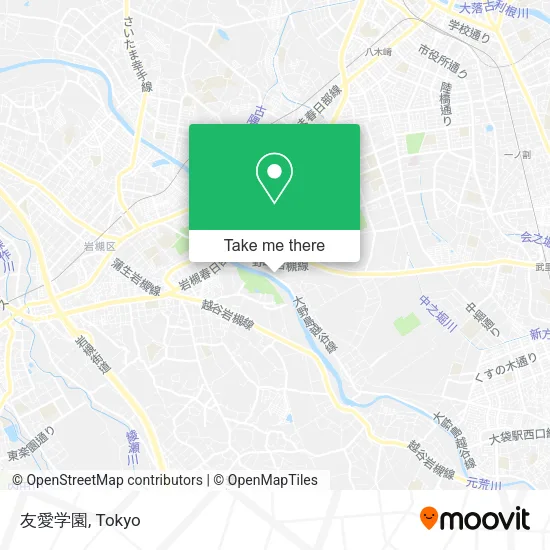 友愛学園 map