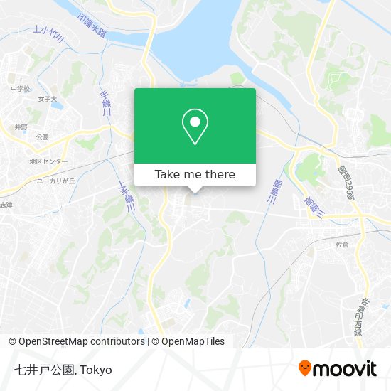 七井戸公園 map