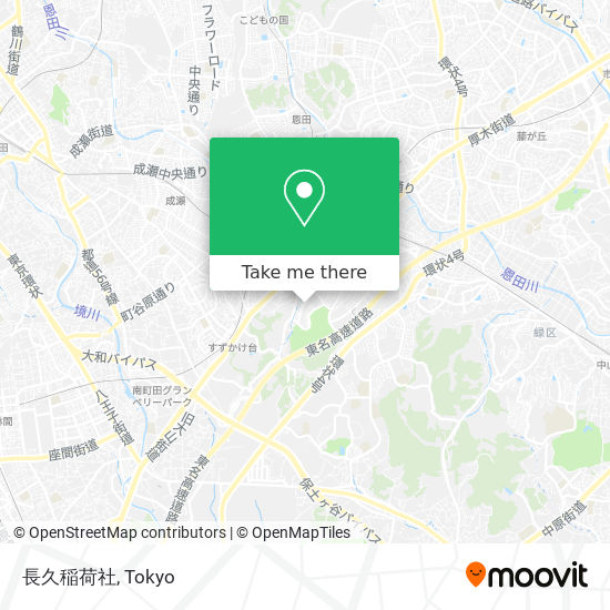 長久稲荷社 map
