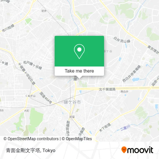 青面金剛文字塔 map