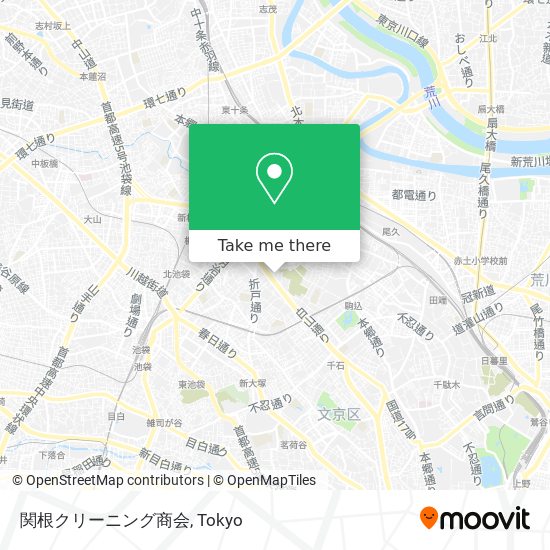 関根クリーニング商会 map