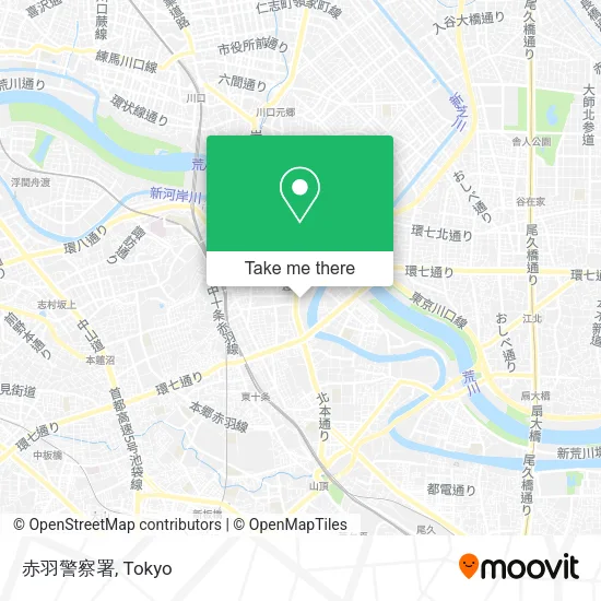 赤羽警察署 map