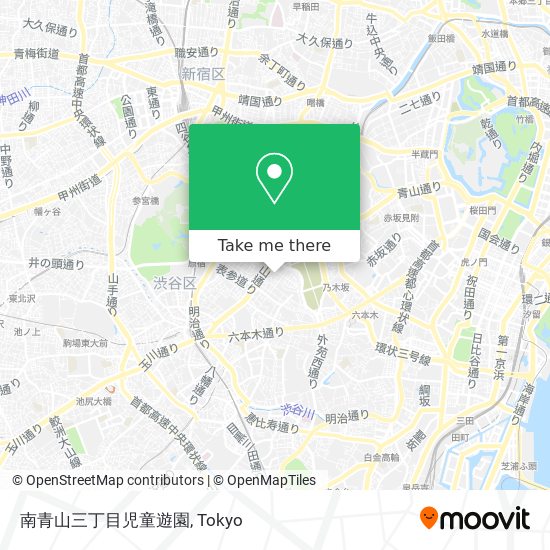 南青山三丁目児童遊園 map