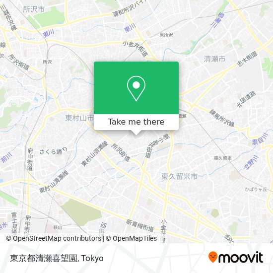 東京都清瀬喜望園 map