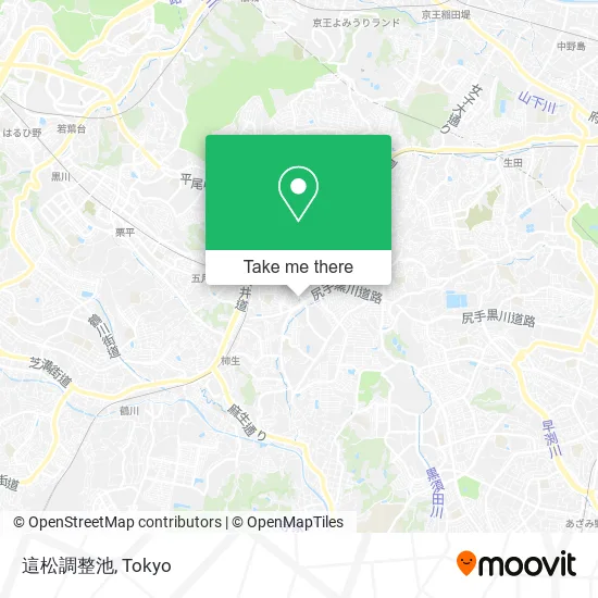 這松調整池 map