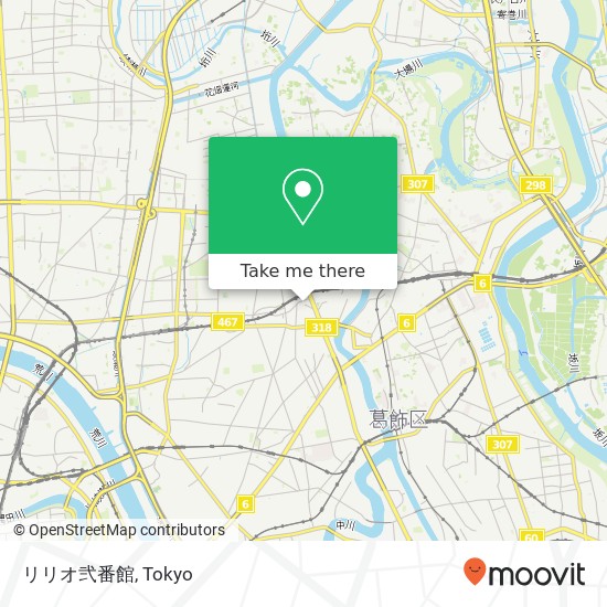 リリオ弐番館 map