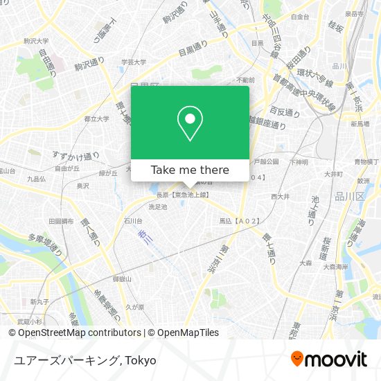 ユアーズパーキング map