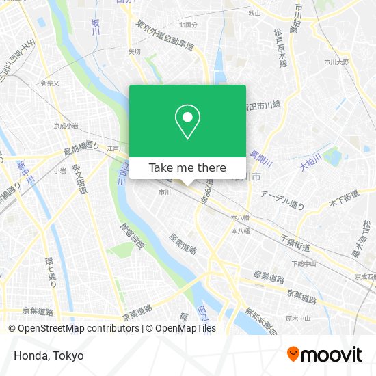 Honda map