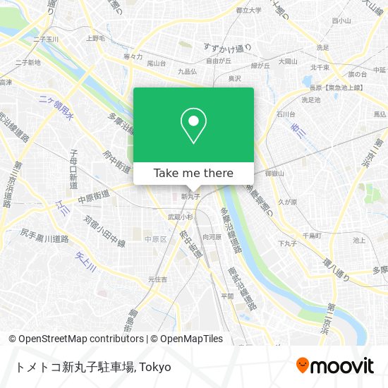 トメトコ新丸子駐車場 map
