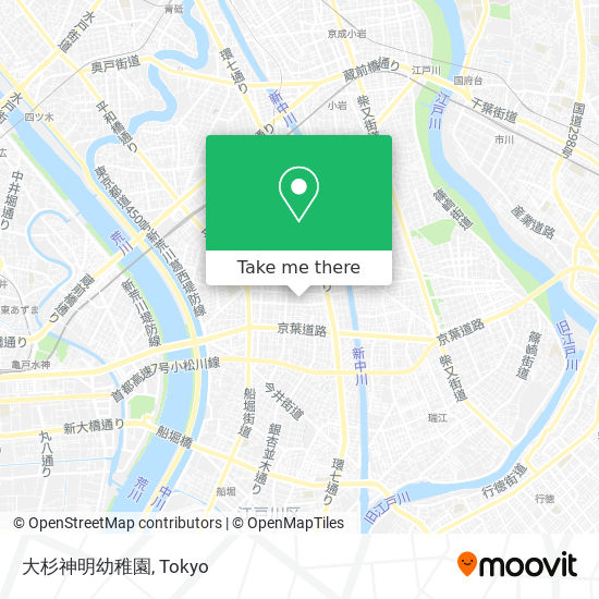 大杉神明幼稚園 map