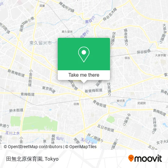 田無北原保育園 map
